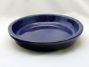 ROUND SAUCER, FALLING BLUE, OD 11.5", ID 9"