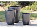 PAMPLONA PLANTER, SILVER, SET OF 3- 18.0"X23.0", 14.0"X18.0", 11.0"X13.5.0"